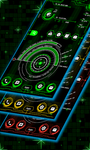Hi-tech launcher 2023 - Image screenshot of android app