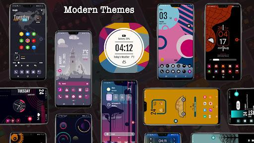 Modern Theme Launcher 2023 - Image screenshot of android app