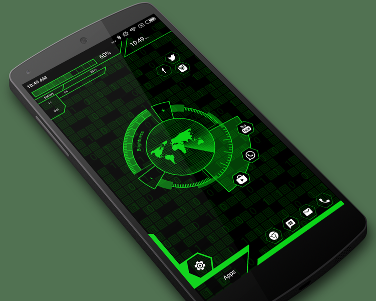 Strip Launcher 4 - AppLock - عکس برنامه موبایلی اندروید