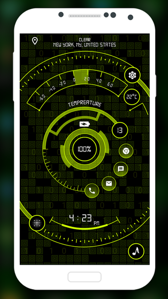 Stylish Launcher - AppLock - عکس برنامه موبایلی اندروید