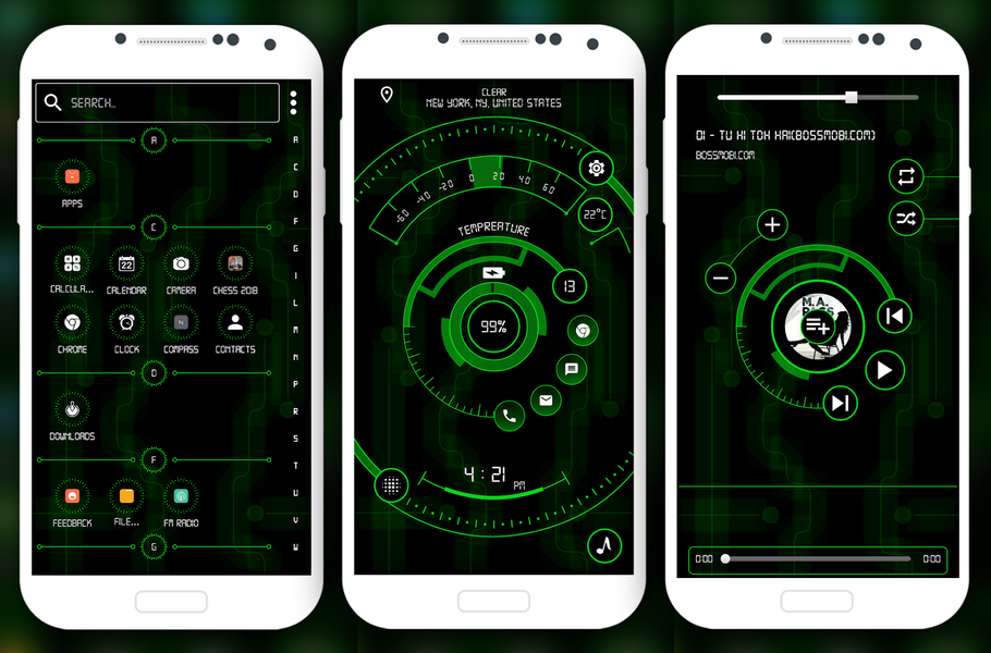 Stylish Launcher - AppLock - Image screenshot of android app