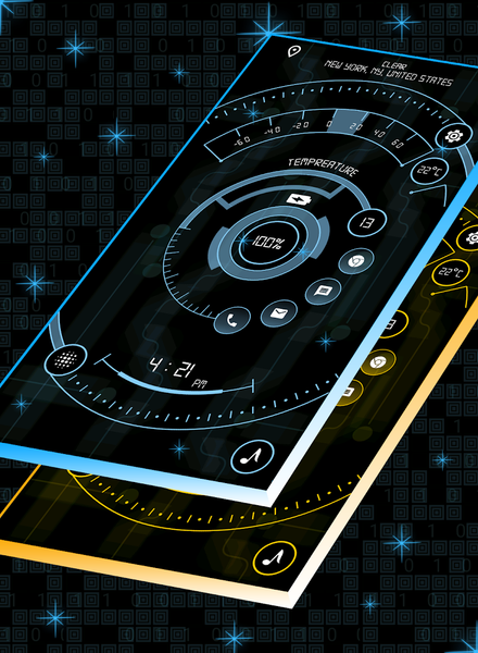 Stylish Launcher - AppLock - عکس برنامه موبایلی اندروید