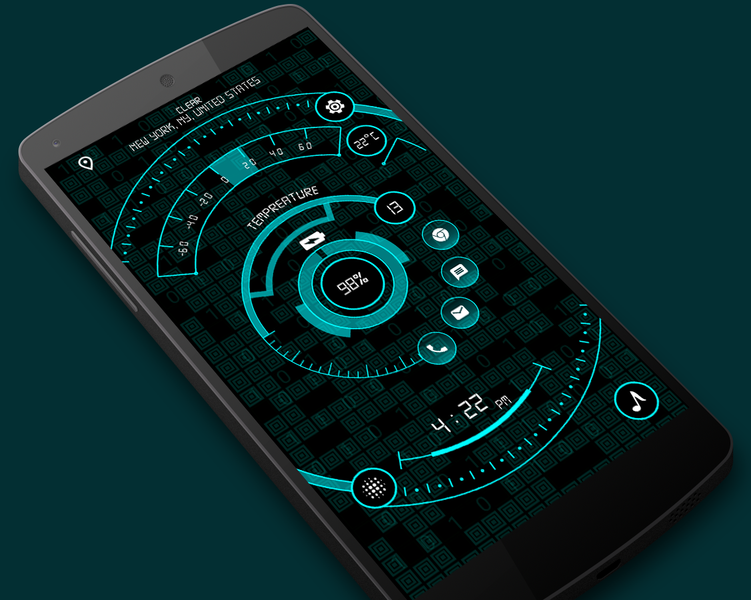 Stylish Launcher - AppLock - Image screenshot of android app