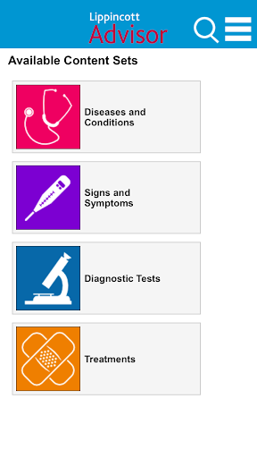 Lippincott Nursing Advisor - Image screenshot of android app