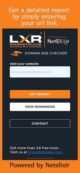 Domain Age Checker - عکس برنامه موبایلی اندروید