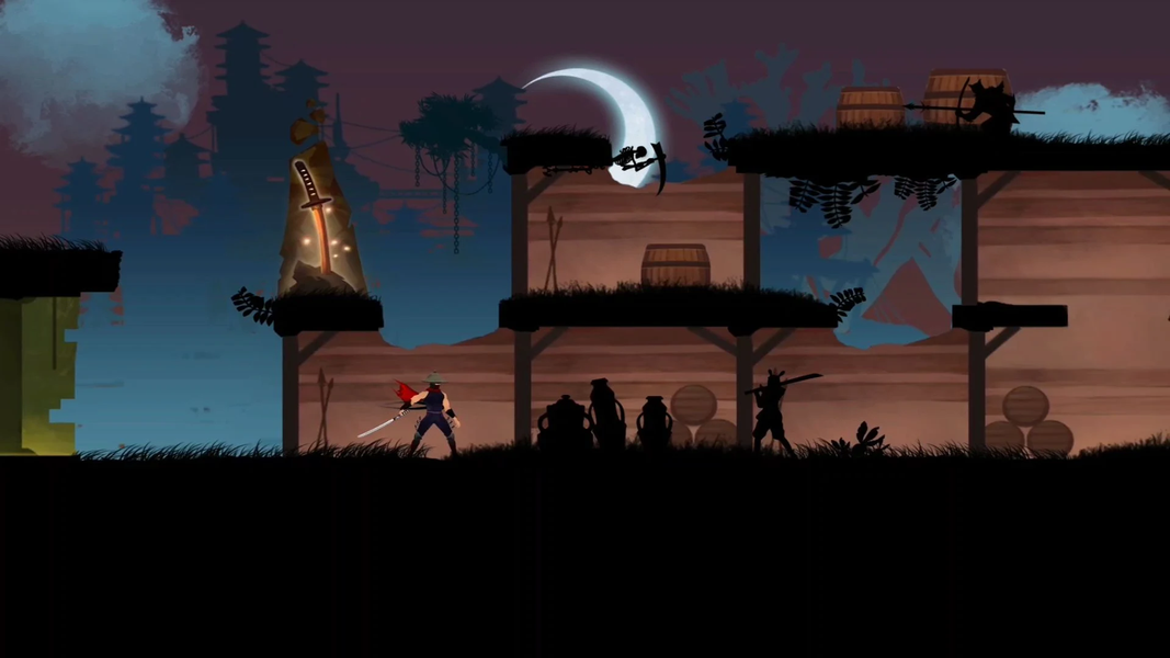 Ninja Shimazu - Gameplay image of android game