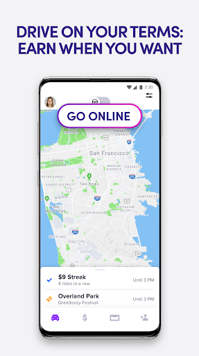 Lyft Driver - Image screenshot of android app