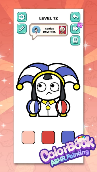 Color Book: ASMR Painting - Gameplay image of android game