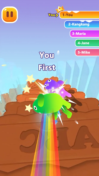 Fall Jelly Man-Fast Drop - عکس بازی موبایلی اندروید
