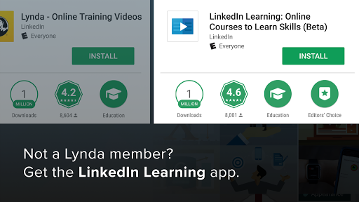 Lynda - Online Training Videos - عکس برنامه موبایلی اندروید