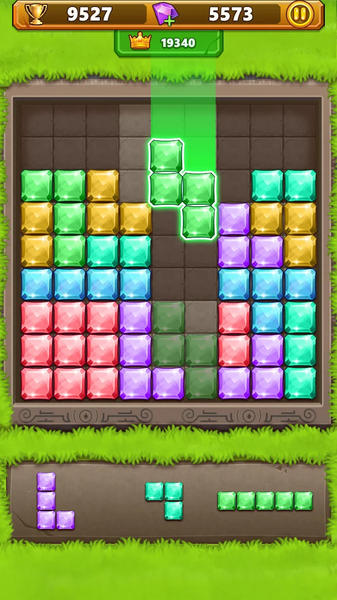 PUZZLE BLOCK BANG - Gameplay image of android game