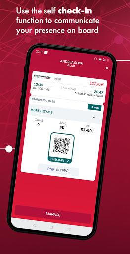 Trenitalia - Image screenshot of android app