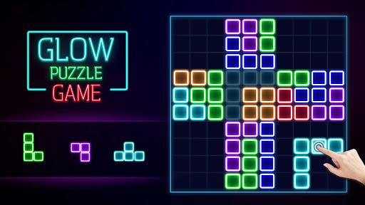 Glow Block Puzzle - عکس بازی موبایلی اندروید