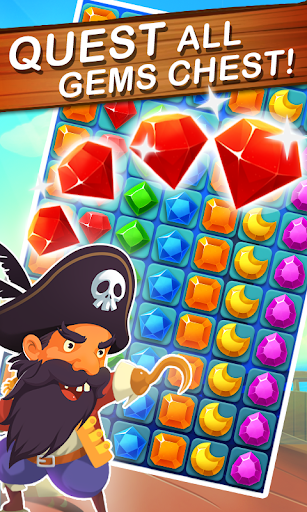 Pirate Jewels Treasure - Jewel Matching Blast - عکس برنامه موبایلی اندروید