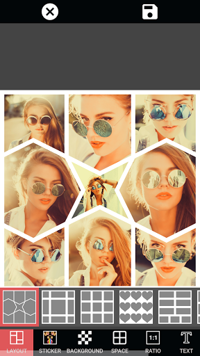 Square Photo Collage Maker - Image screenshot of android app
