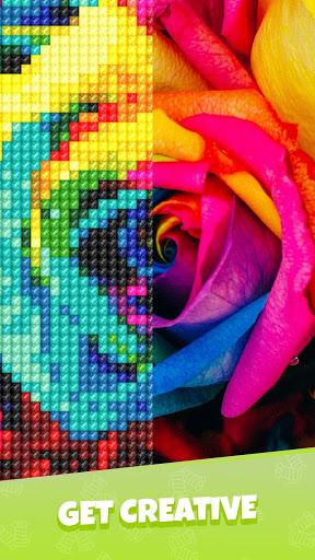 Cross Stitch Pattern, Pixelart - عکس بازی موبایلی اندروید