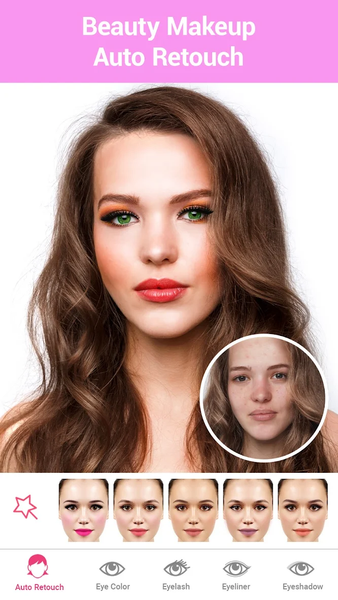Beauty Camera, Face Makeup App - عکس برنامه موبایلی اندروید
