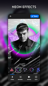 NeonArt Photo Editor & Effects - Image screenshot of android app