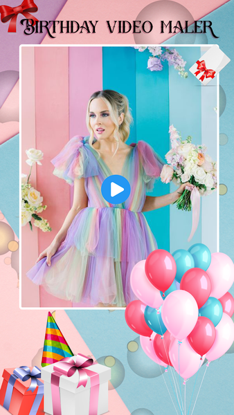 Birthday Video Maker - Image screenshot of android app