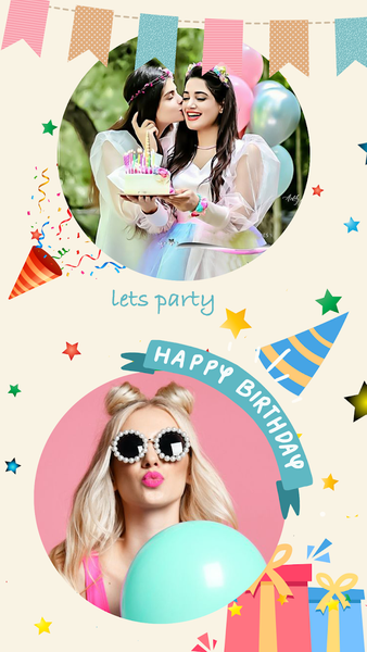 Birthday Video Maker - Image screenshot of android app