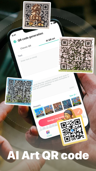 Easy QR Scanner - AI QR Create - عکس برنامه موبایلی اندروید