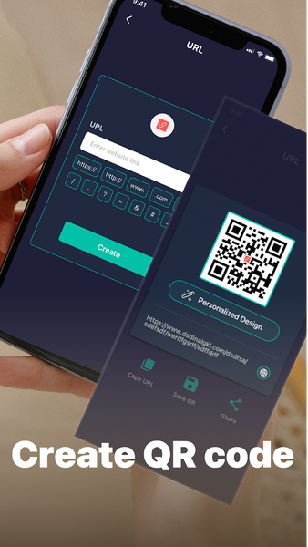 Easy QR Scanner - AI QR Create - عکس برنامه موبایلی اندروید