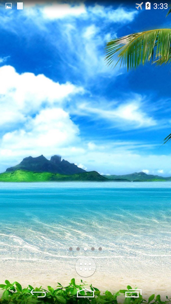 Beach 4K Live Wallpaper - Image screenshot of android app