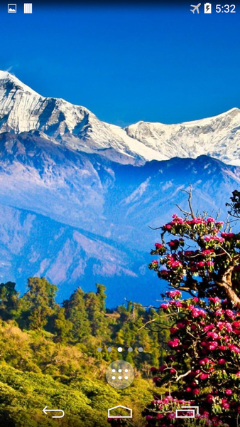 Nepal Live Wallpaper - Image screenshot of android app