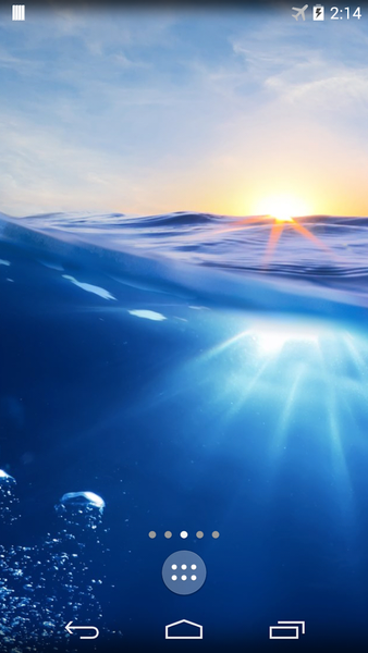 Ocean Live Wallpaper 4K - Image screenshot of android app