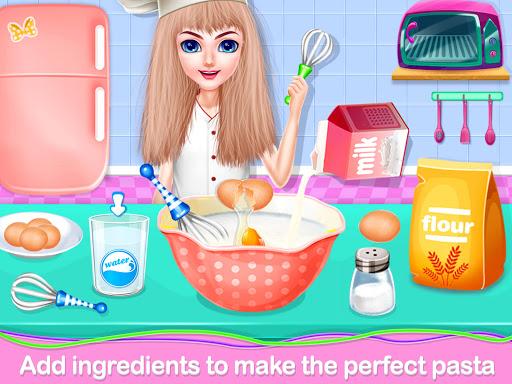 Pasta food Maker Cooking game for Kids - Image screenshot of android app