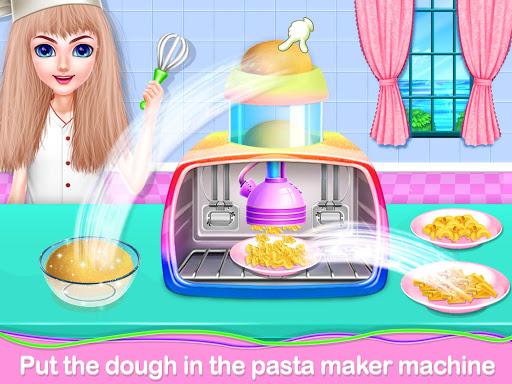 Pasta food Maker Cooking game for Kids - Image screenshot of android app