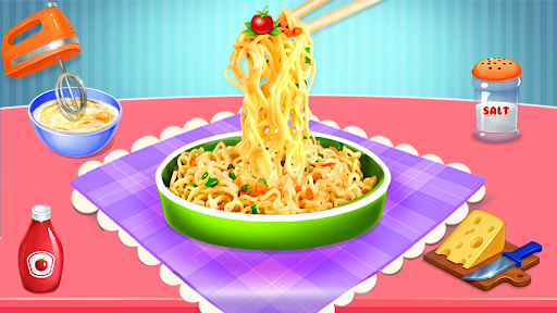 Pasta Cooking Games Food Game - Gameplay image of android game