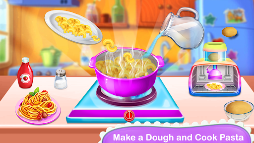 Pasta Cooking Games Food Game - عکس بازی موبایلی اندروید