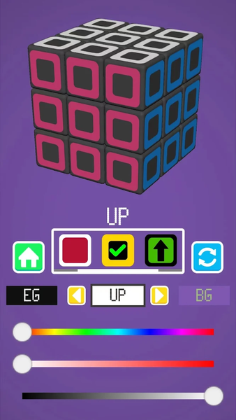 Magic Cube Solver - عکس بازی موبایلی اندروید