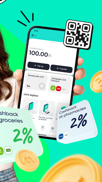 m10 — Digital Wallet - Image screenshot of android app