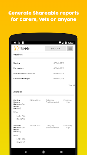 ۱۱pets: Pet care - عکس برنامه موبایلی اندروید