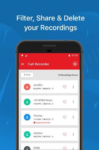 Call Recorder - Auto Recording - عکس برنامه موبایلی اندروید