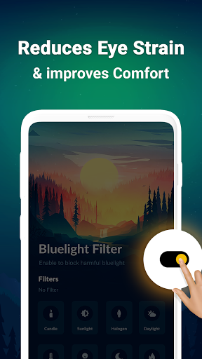 Blue Light Filter - Dark Mode - عکس برنامه موبایلی اندروید