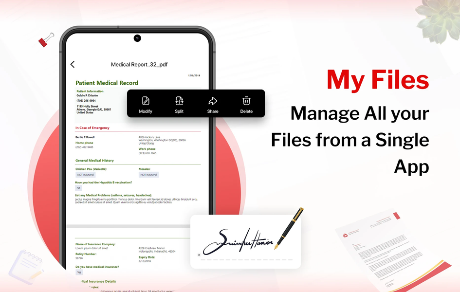 All Files Reader: File Manager - عکس برنامه موبایلی اندروید