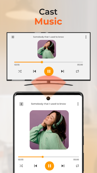 Projector - TV Cast, HD Mirror - عکس برنامه موبایلی اندروید