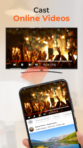 Projector - TV Cast, HD Mirror - عکس برنامه موبایلی اندروید