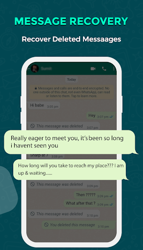 WhatsRemoved -Message Recovery - Image screenshot of android app