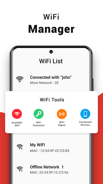 WiFi Hacker - Show Password - Image screenshot of android app