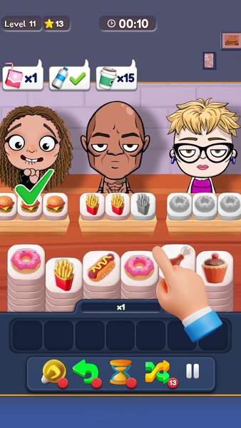 Match Food 3D: Cooking Star - Gameplay image of android game