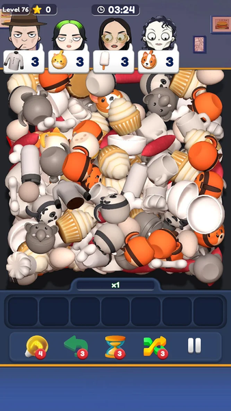 Match Food 3D: Cooking Star - Gameplay image of android game