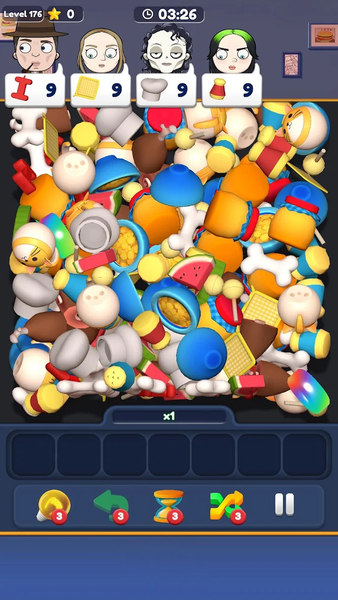 Match Food 3D: Cooking Star - Gameplay image of android game