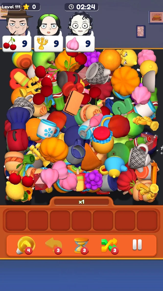 Match Food 3D: Cooking Star - Gameplay image of android game