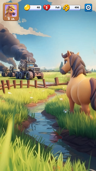 Horse Land - عکس بازی موبایلی اندروید