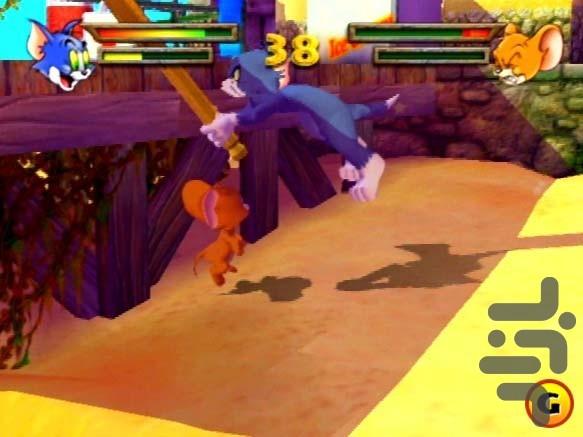 بازی تام و جری - Gameplay image of android game