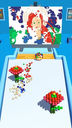 Art Ball ۳D: Canvas Puzzle - عکس بازی موبایلی اندروید